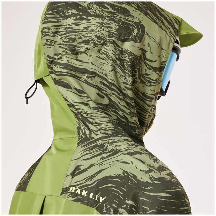 Oakley TC Juno Reduct Shell Jacket 2.0 - Women's Duality Swirl Dbl Green