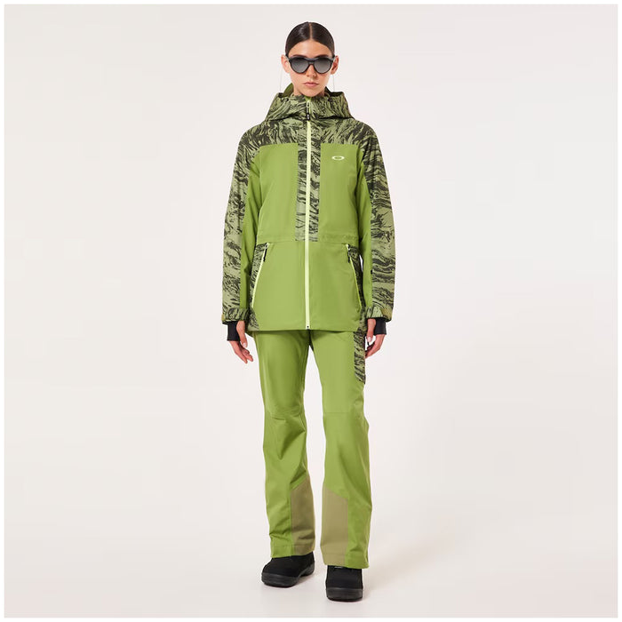 Oakley TC Juno Reduct Shell Pants 2.0 - Women's Duality Swirl Dbl Green