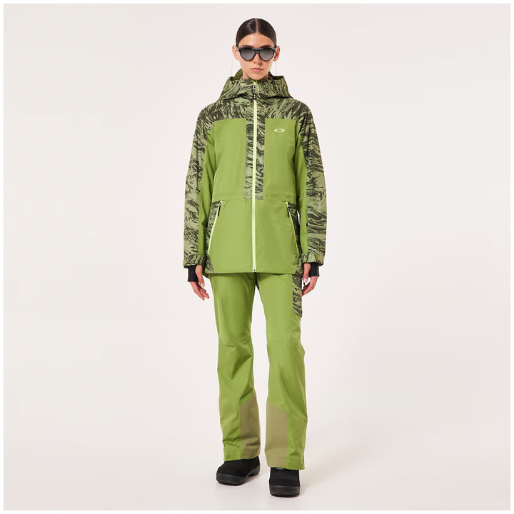 Oakley TC Juno Reduct Shell Pants 2.0 - Women's Duality Swirl Dbl Green