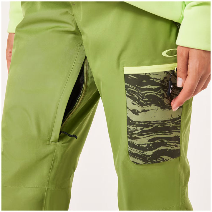 Oakley TC Juno Reduct Shell Pants 2.0 - Women's Duality Swirl Dbl Green