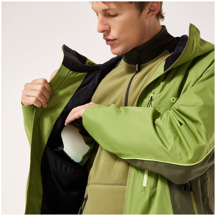 Oakley Tc Camber Reduct Shell Jacket - Men's Fern