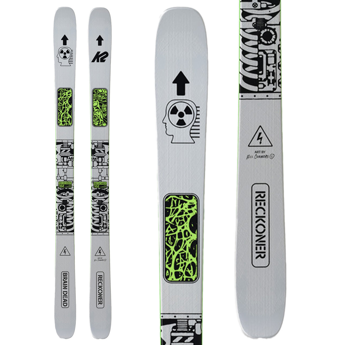 axis xr k2 skis grey x Brain Dead Reckoner 102 2025 evo it comes as no surprise that the K2 Disruption 76 Skis are back by popular demand and K2 x Brain Dead Reckoner