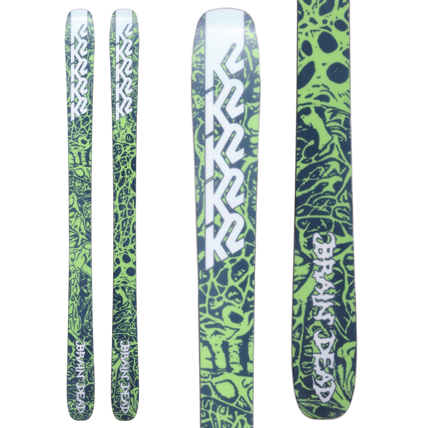 K2 x Brain Dead Reckoner 102 Skis 2025 – evo