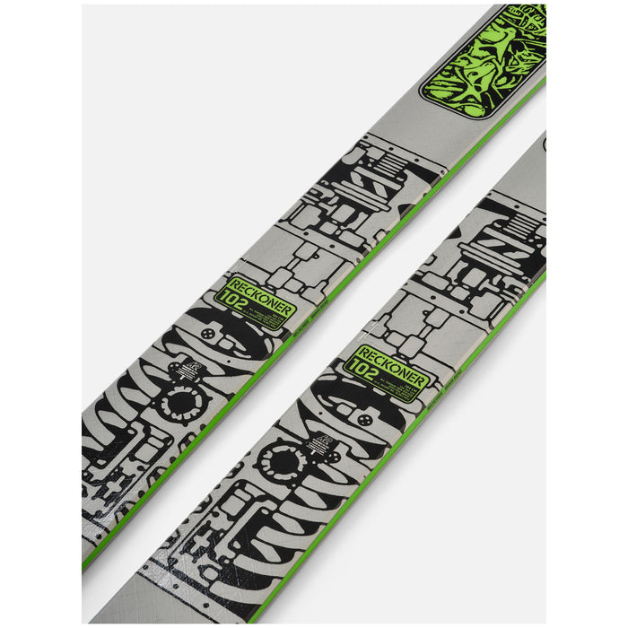 K2 x Brain Dead Reckoner 102 Skis 2025
