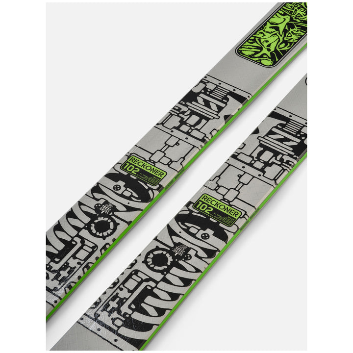 K2 x Brain Dead Reckoner 102 Skis 2025