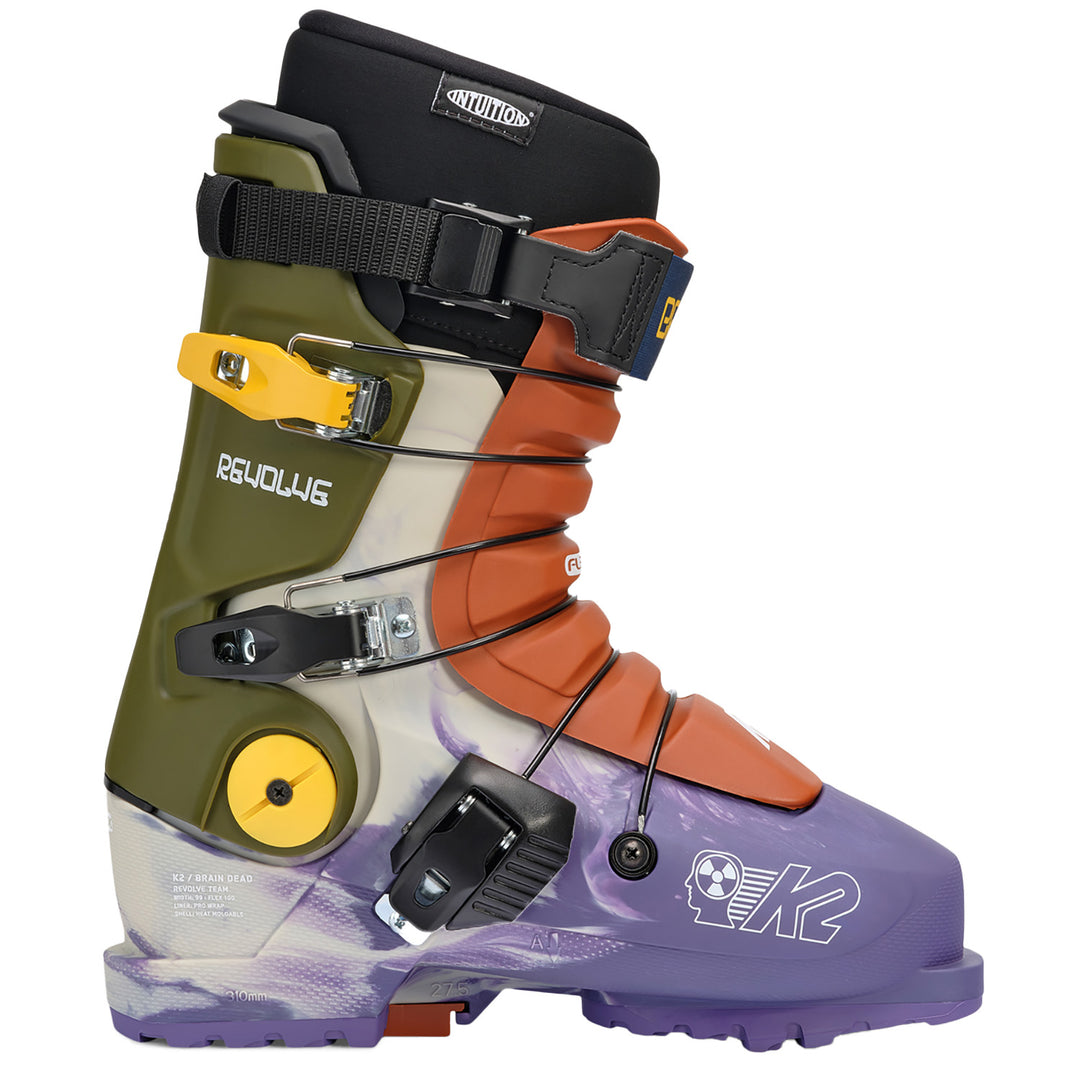 k2 evolver jr ski boots 2024 K2 X Brain Dead Revolve Team Ski Boots 2025
