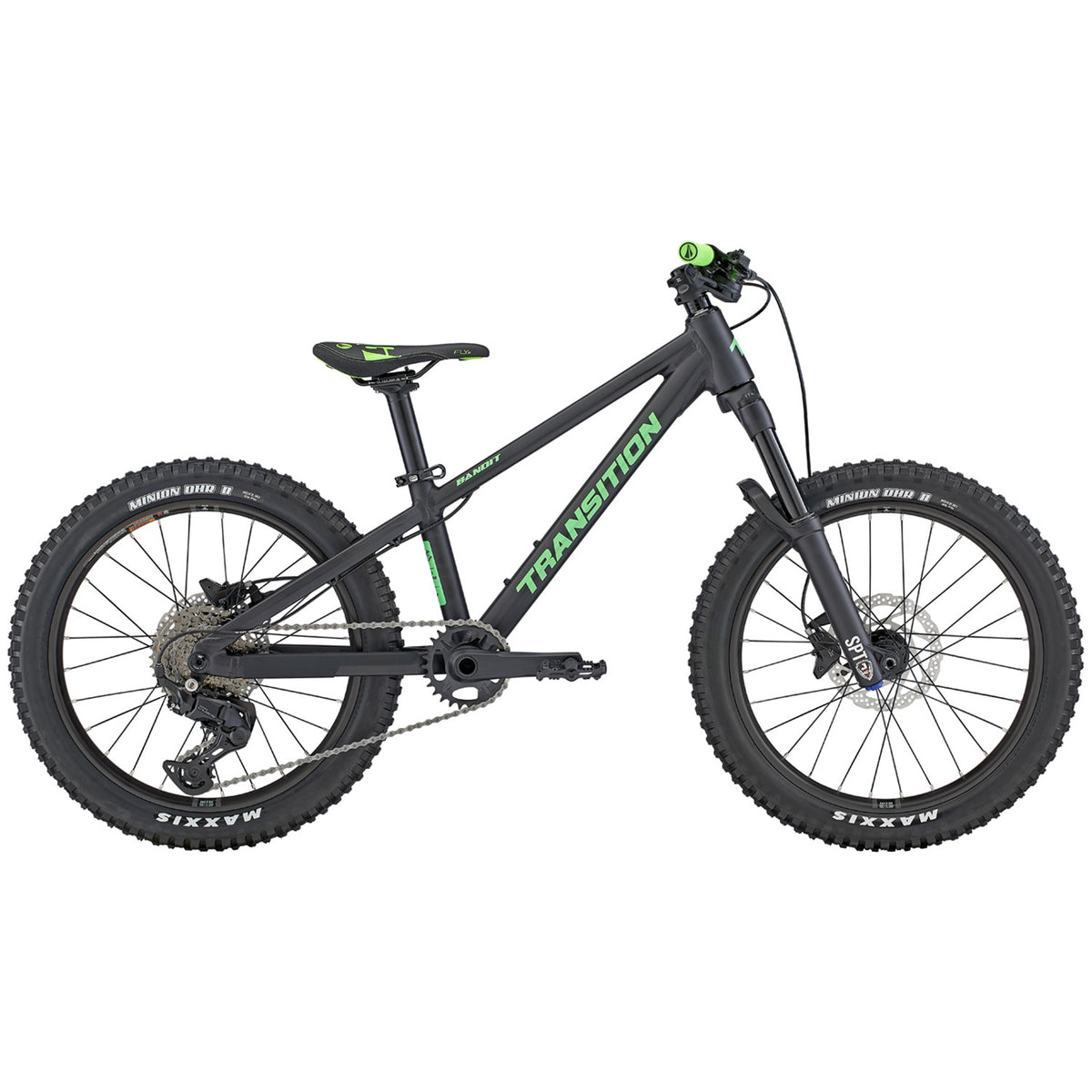 Transition Bandit Complete Mountain Bike - Kids' 2025 Black and Green