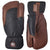 Hestra Topo 3-Finger Gloves Navy/Brown