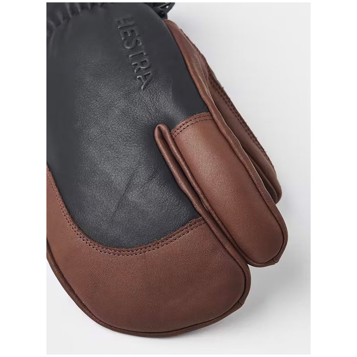 Hestra Topo 3-Finger Gloves Navy/Brown