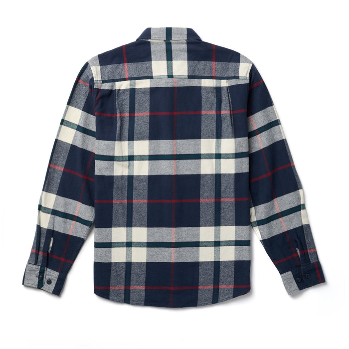 Seager Calico Flannel - Men's Navy Big Plaid