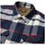 Seager Calico Flannel - Men's Navy Big Plaid