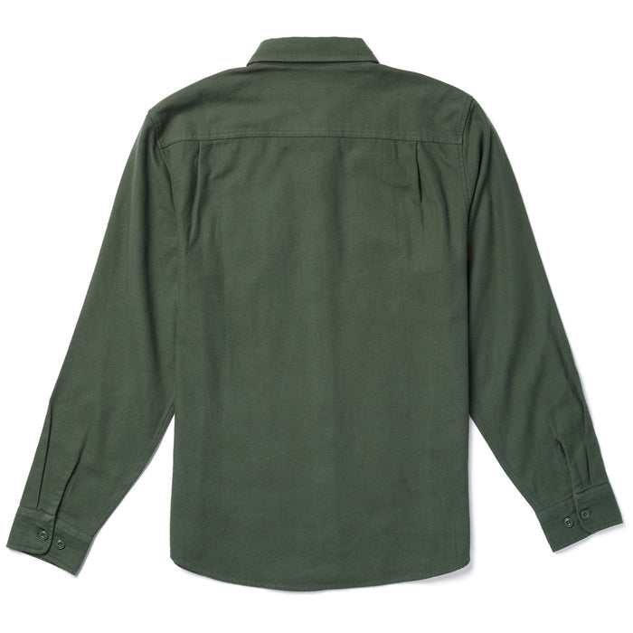 Seager Calico Flannel - Men's Dark Moss