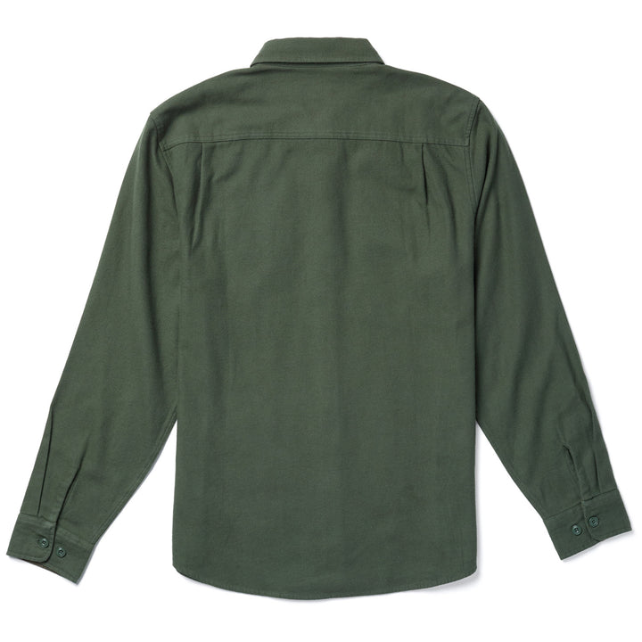 Seager Calico Flannel - Men's Dark Moss