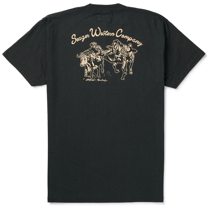 Seager Los Rios T-Shirt - Men's Vintage Black