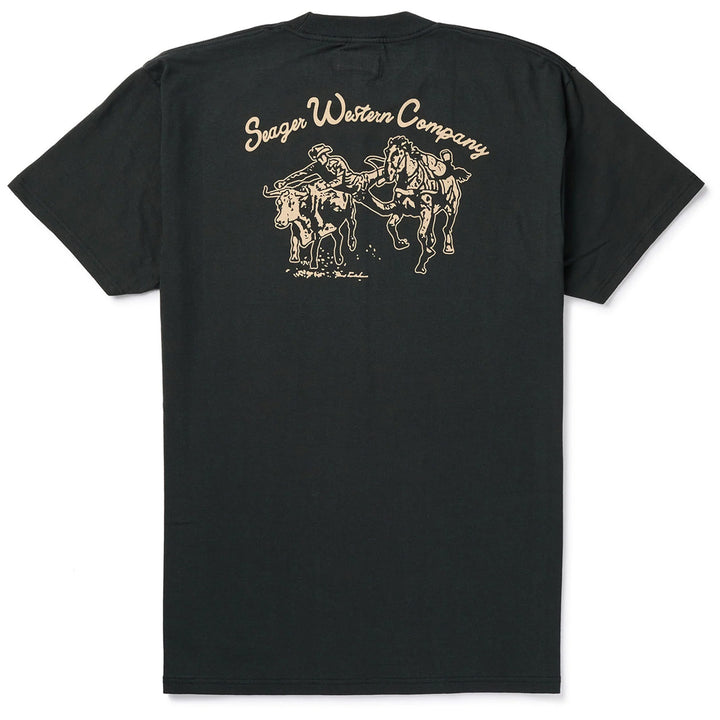 Seager Los Rios T-Shirt - Men's Vintage Black