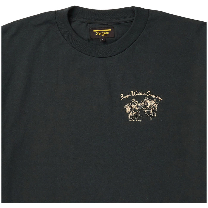 Seager Los Rios T-Shirt - Men's Vintage Black