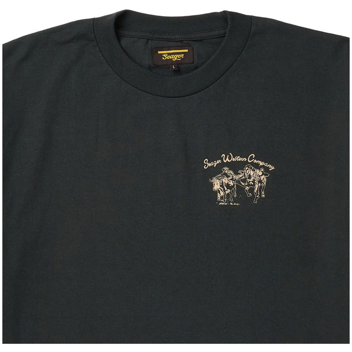 Seager Los Rios T-Shirt - Men's Vintage Black