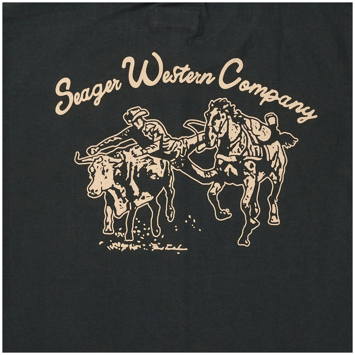 Seager Los Rios T-Shirt - Men's Vintage Black