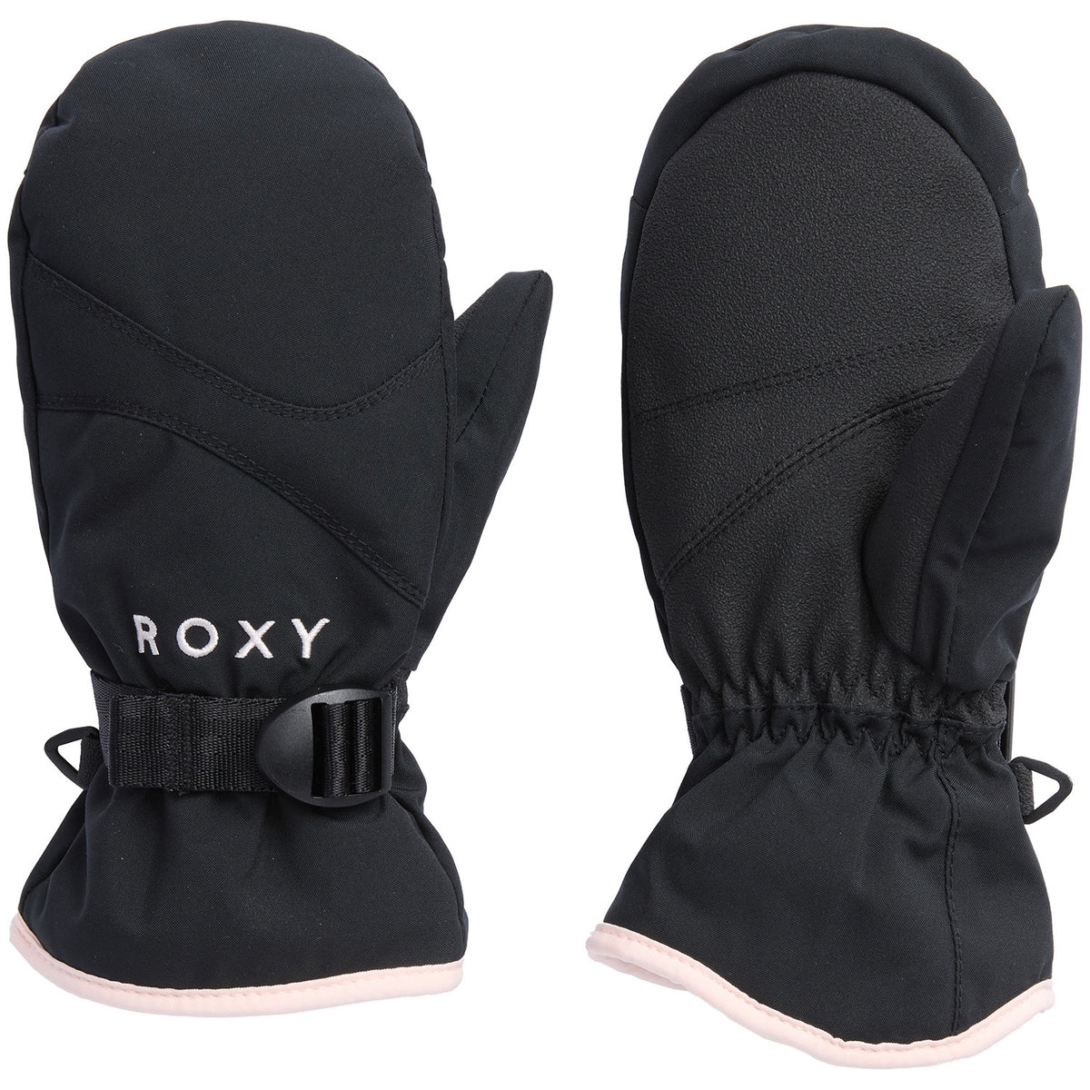 Roxy Jetty Solid Mittens - Girls' True Black