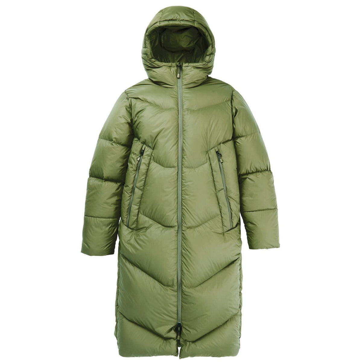 Burton Long Down Parka - Women's Forest Moss