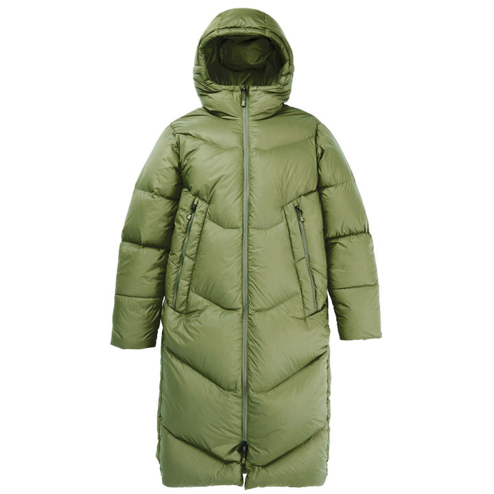 Burton Long Down Parka - Women's Forest Moss