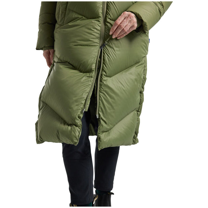 Burton Long Down Parka - Women's Forest Moss