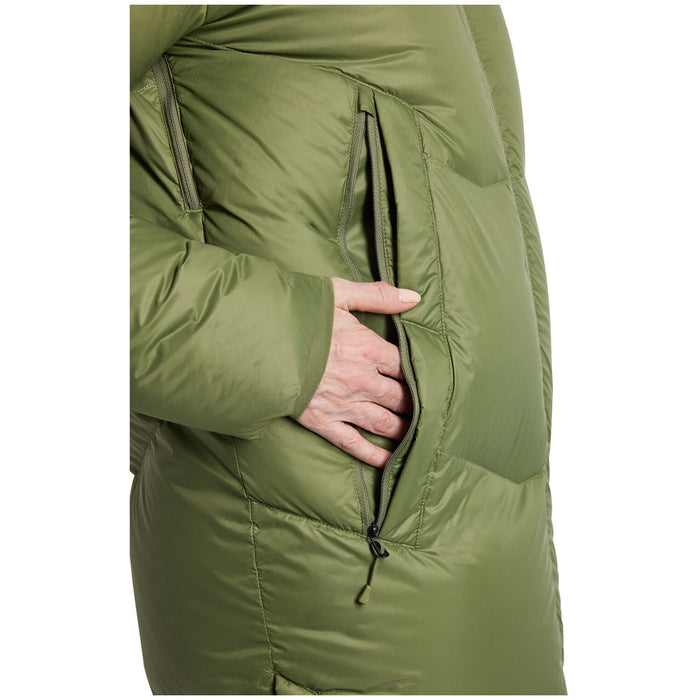 Burton Long Down Parka - Women's Forest Moss