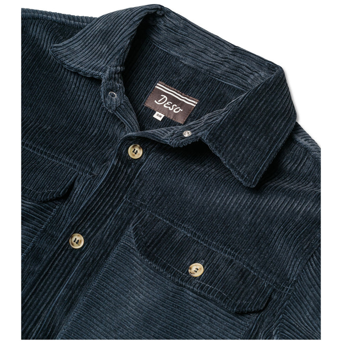 Deso Valhalla Cord Shirt - Men's Navy