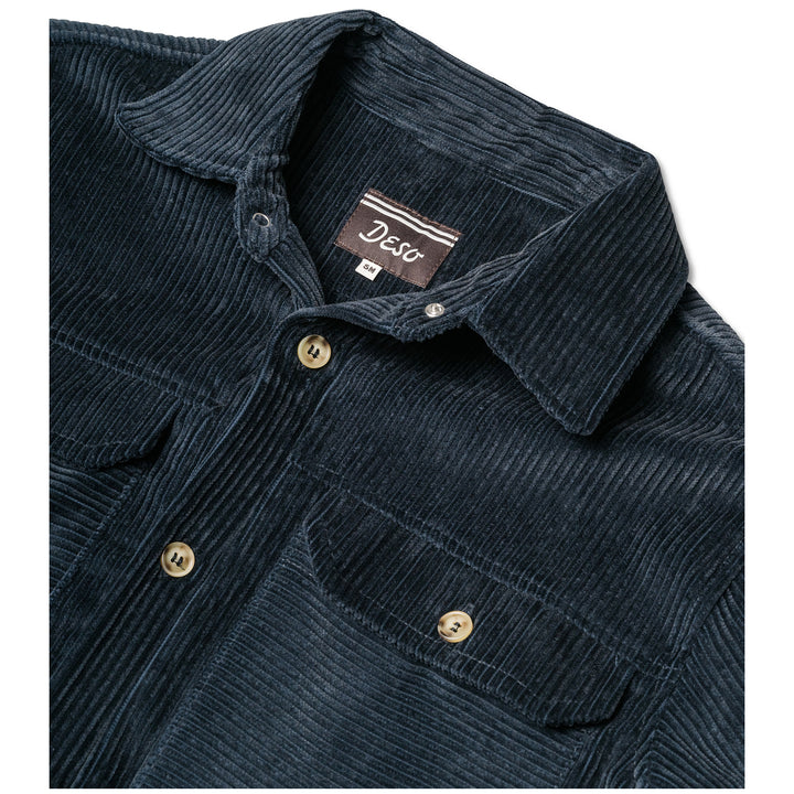 Deso Valhalla Cord Shirt - Men's Navy