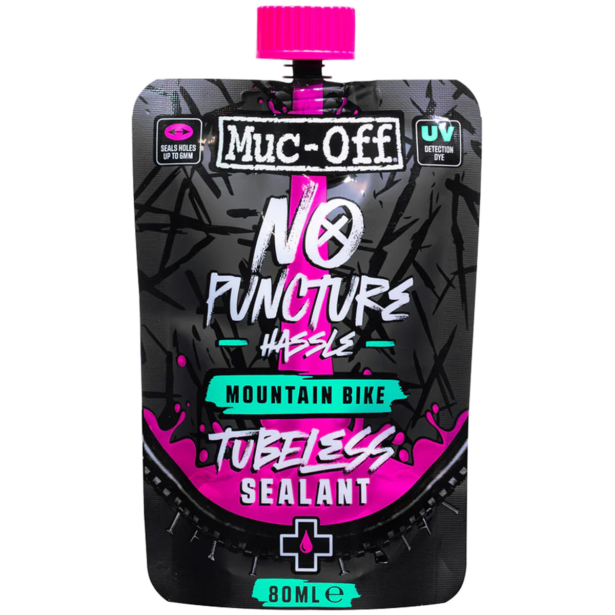 Muc-Off No Puncture Hassle 80ml Tubeless Sealant
