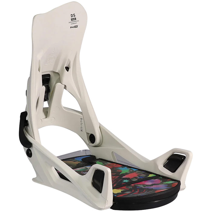 Flux DS Step On Snowboard Bindings - Women's 2025 Off White