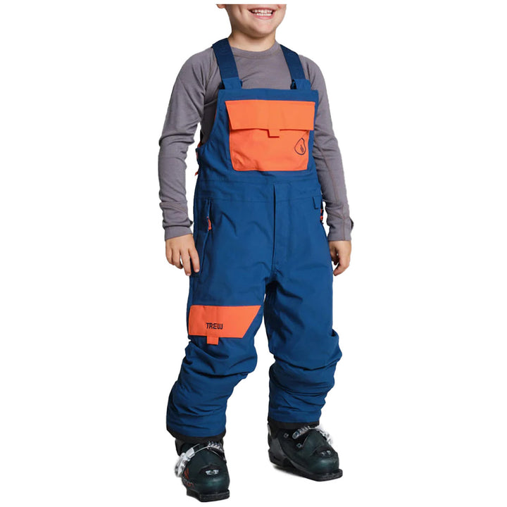 Trew Gear Mega Blast Bibs - Kids' Blue COral