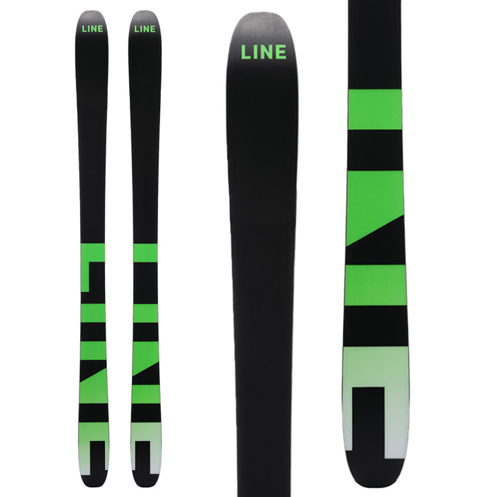 Line Skis Pandora 92 Skis + Squire 10 Ski Bindings 2025