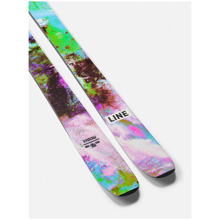 Line Skis Pandora 92 Skis + Squire 10 Ski Bindings 2025