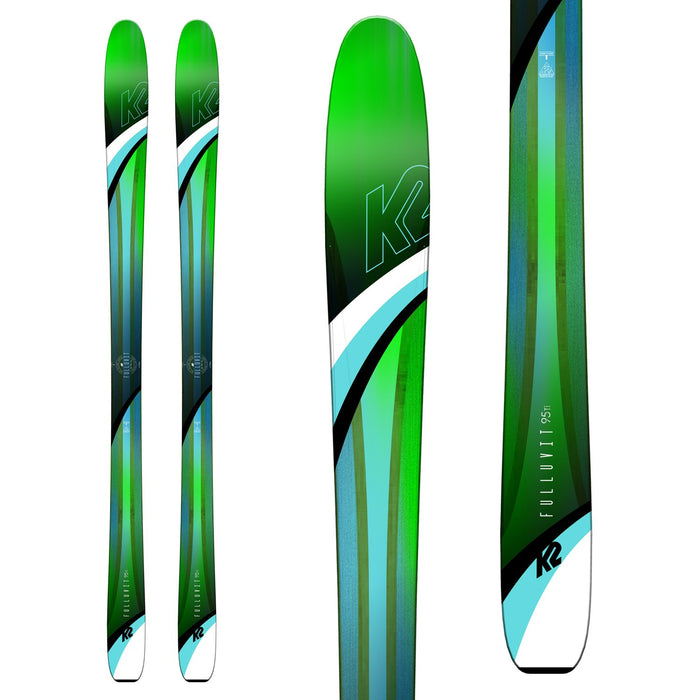 K2 Fulluvit 95 Skis + Marker Squire 11 Demo Bindings 2019