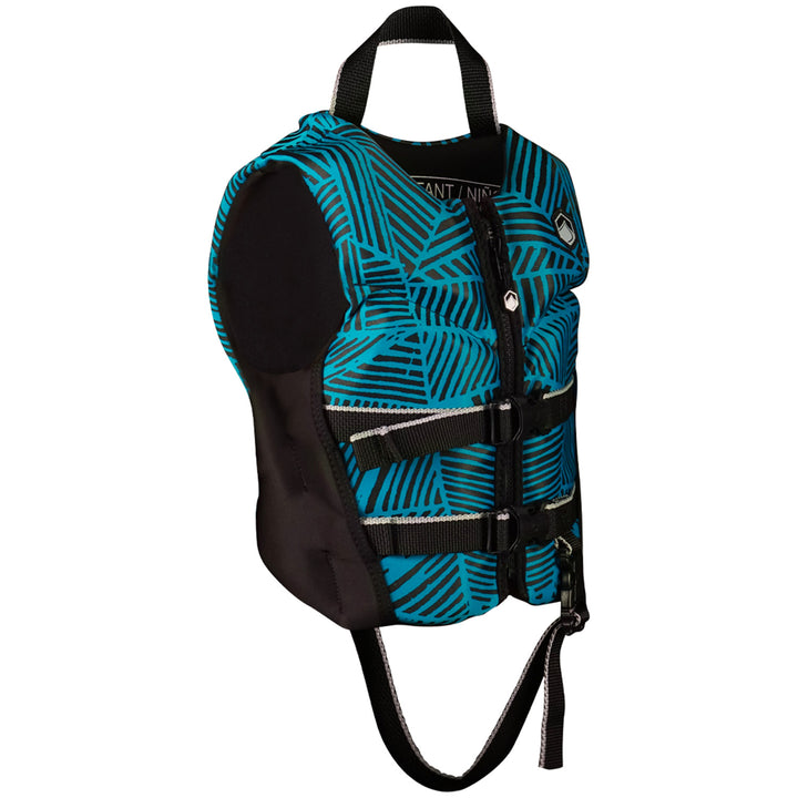 Liquid Force Fury Child CGA Wake Vest - Kids' Blue/Black