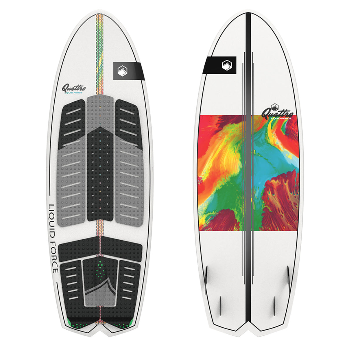 Liquid Force Quattro Wakesurf Board 2025