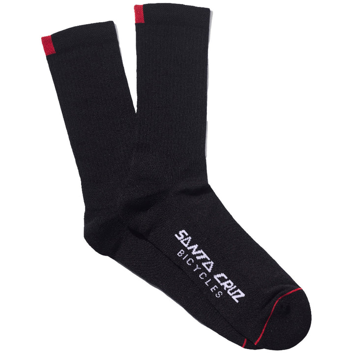 Santa Cruz Ride Bike Socks Black