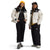 The North Face 1996 Retro Nuptse Jacket - Women's White Dune/TNF Black TNF Tiger Stripe Print