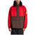 Autumn Cascade Anorak - Men's Red/Choco Brown