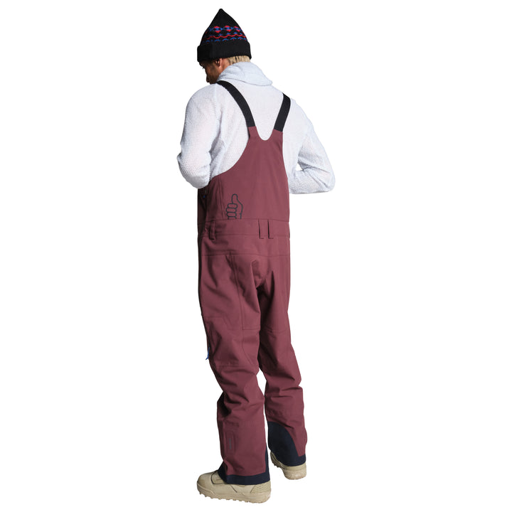 Trew Gear TREWth 3L Primo Bibs - Men's Coffee Brown