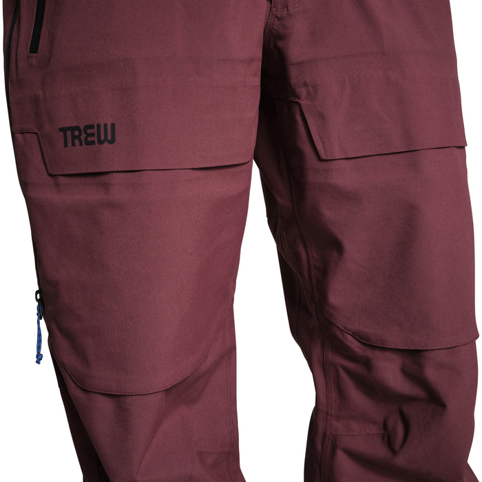 Trew Gear TREWth 3L Primo Bibs - Men's Coffee Brown