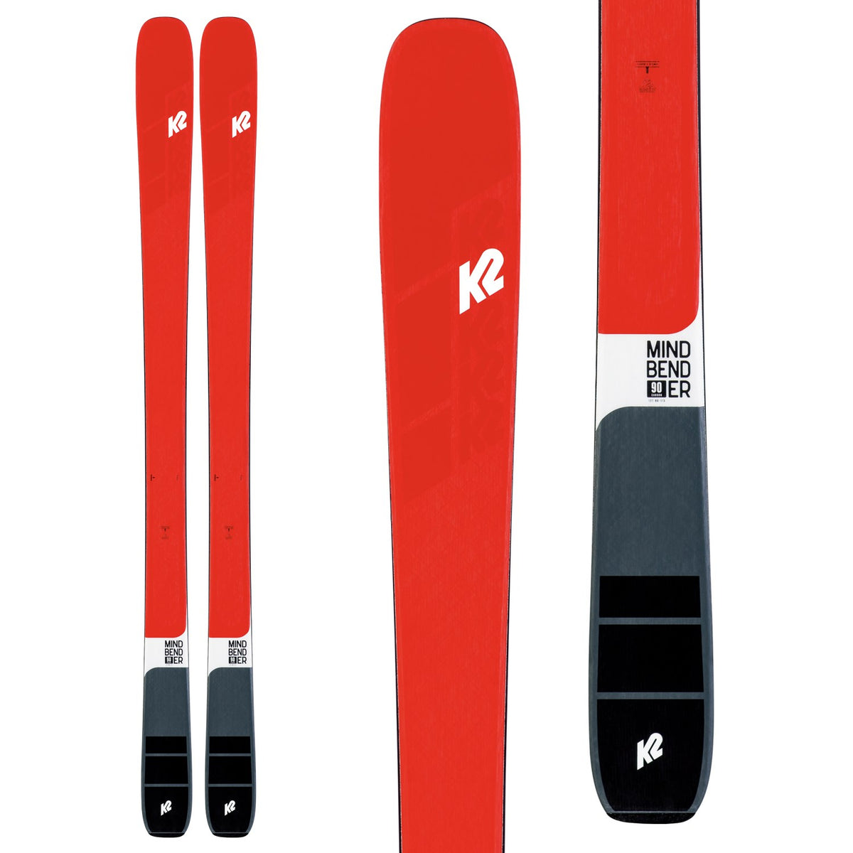 K2 Mindbender 90 C Skis + Warden 11 Demo Bindings 2020