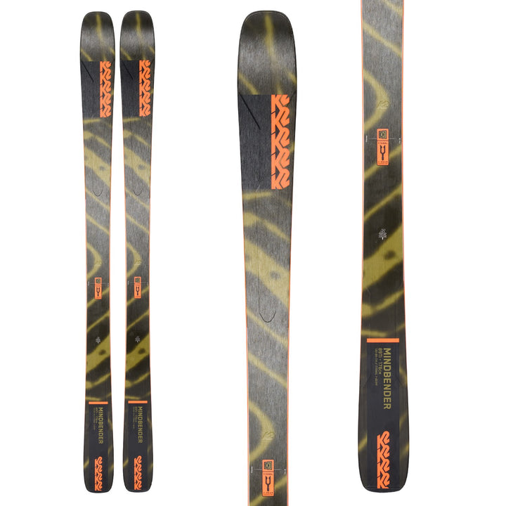 K2 Mindbender 89 Ti W Skis + Warden 13 Demo Bindings 2023