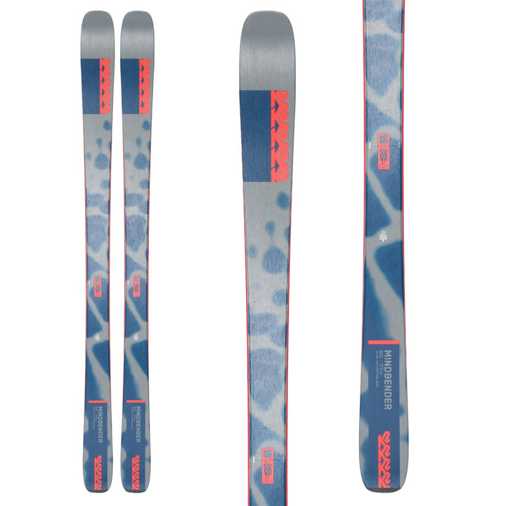 K2 Mindbender 90C Skis + Warden 13 Demo Bindings 2023
