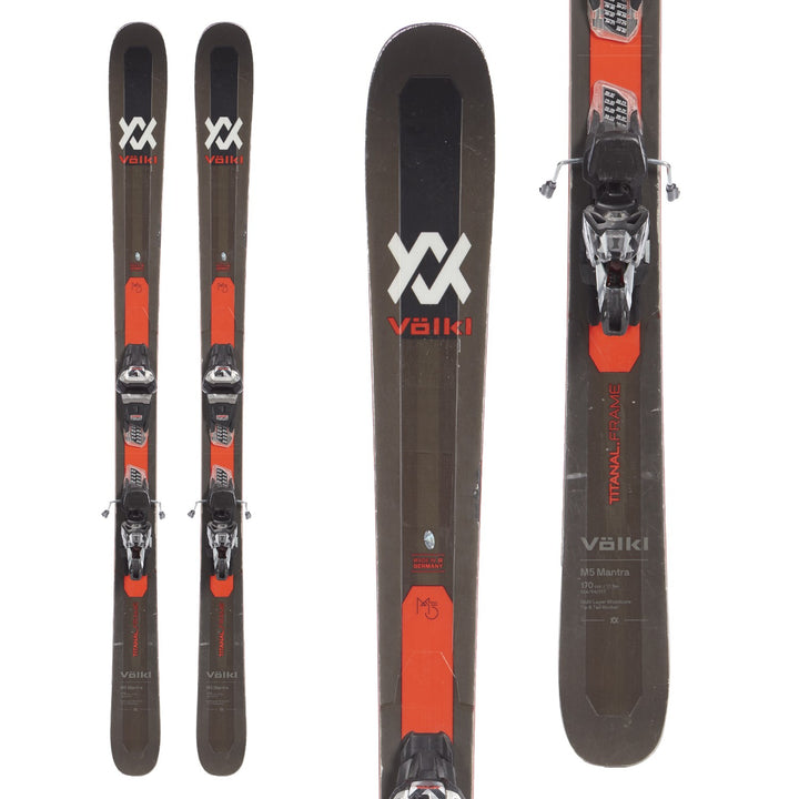 Völkl M5 Mantra Skis + Marker Griffon 13 Demo Bindings 2019