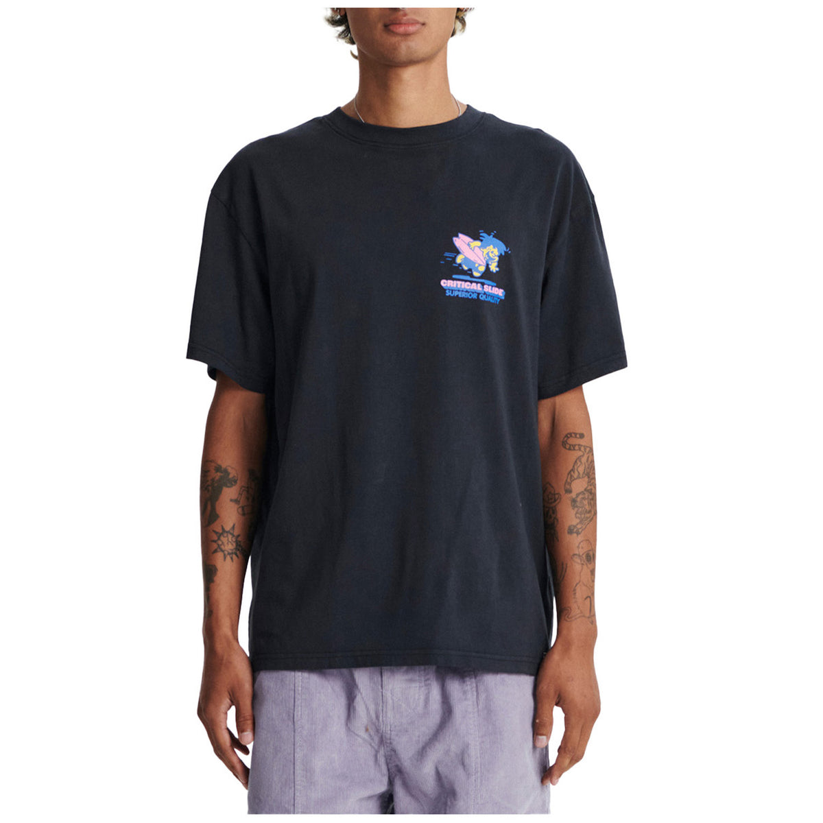 The Critical Slide Society Grom T-Shirt - Men's Vintage Black