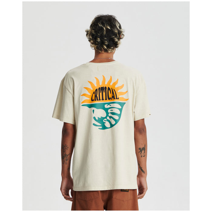 The Critical Slide Society Reflection T-Shirt - Men's Bone