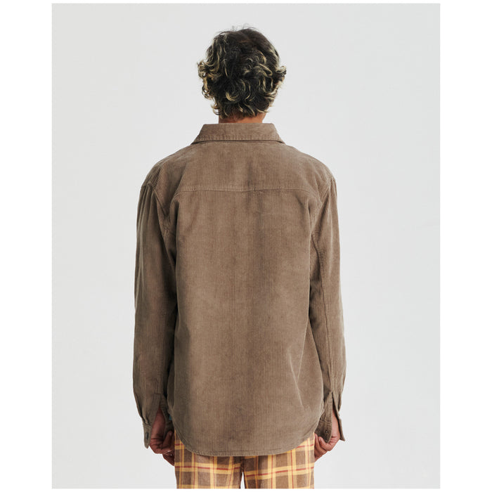 The Critical Slide Society Surface Overshirt - Men's Taupe