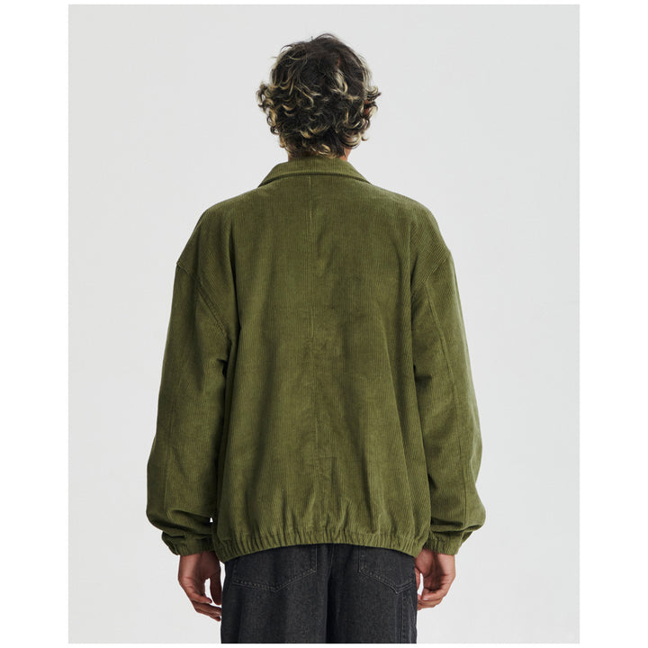 The Critical Slide Society Blackbird Cord Jacket - Men's Olive